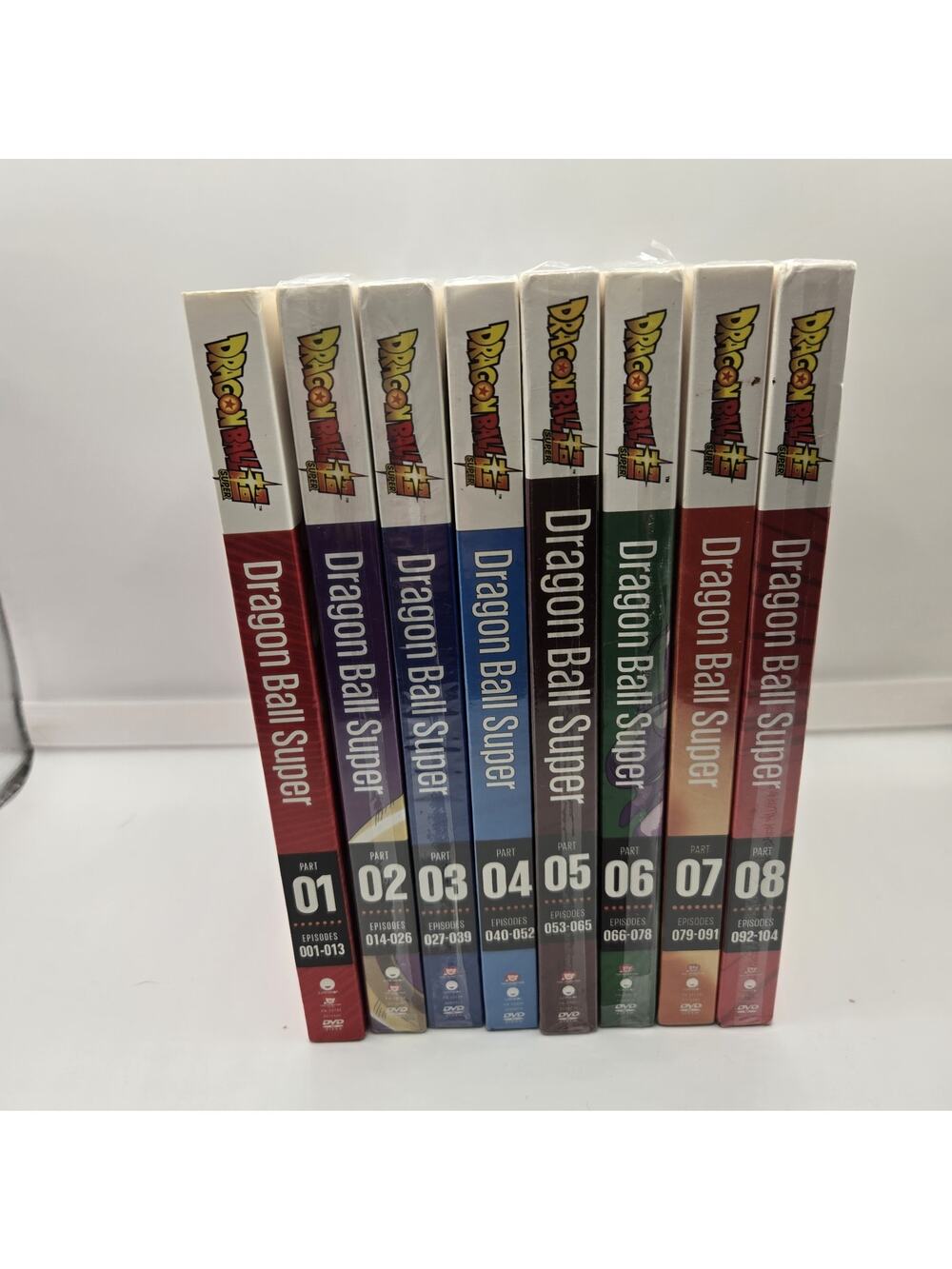 DRAGON BALL SUPER Complete Series DVD Parts 1-10 (ALL 10 SEASONS 1-131 episodes